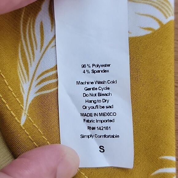 LulaRoe leaf print midi skirt Size S - Picture 8 of 10